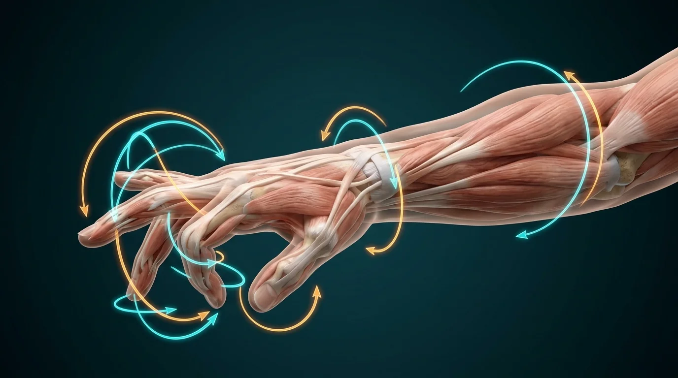 Atetoz (İstemsiz Kıvrılma Hareketleri) anatomisi ve 3D fizyoterapi biyomekaniği