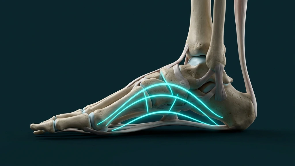 Ayak Arkı Ağrısı (Plantar Ark Sendromu) anatomisi ve 3D fizyoterapi biyomekaniği
