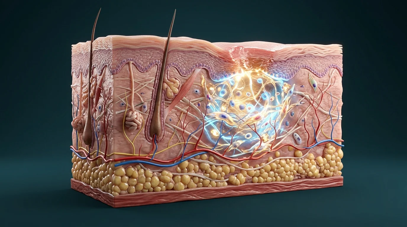 Deri ve Cilt Sağlığı anatomisi ve 3D fizyoterapi biyomekaniği