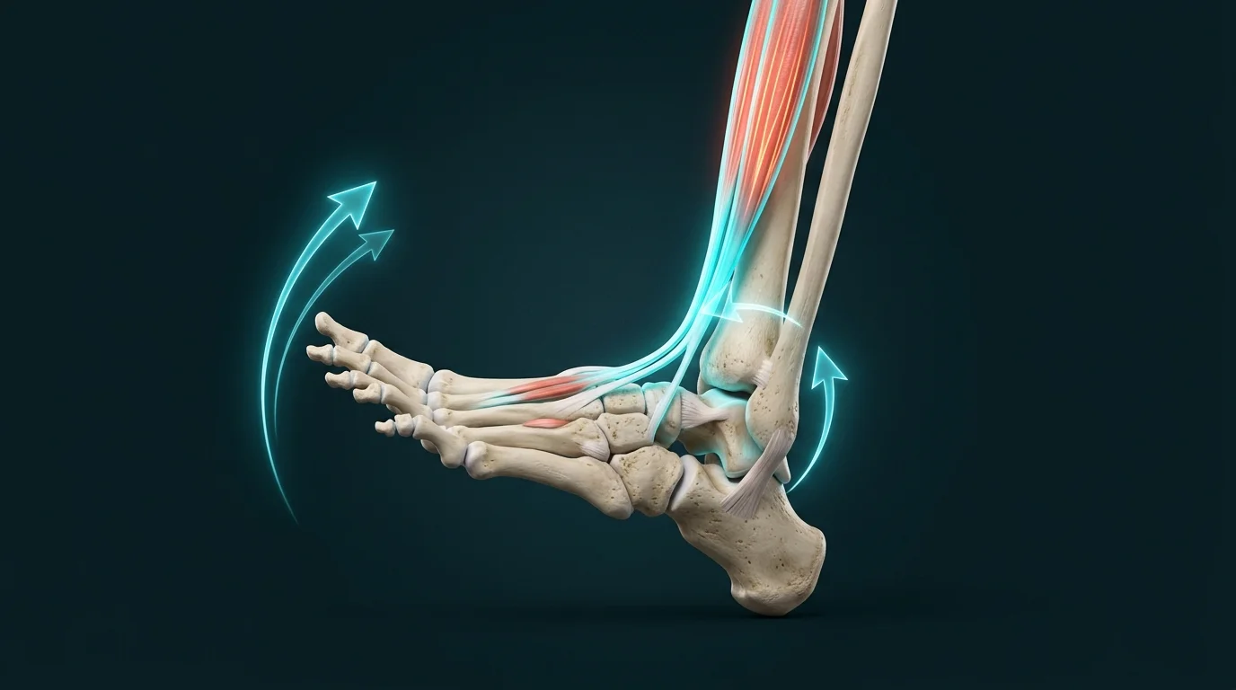 Dorsifleksiyon anatomisi ve 3D fizyoterapi biyomekaniği