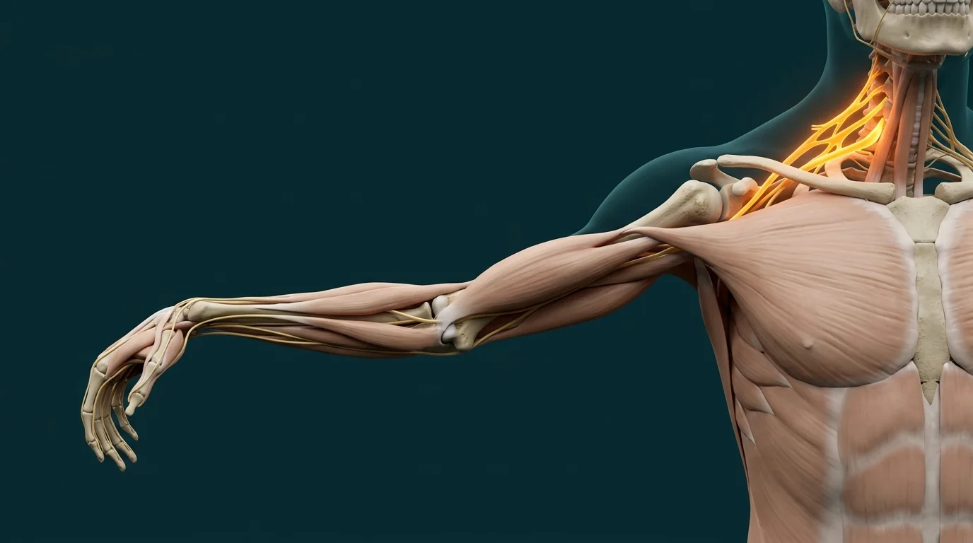 Erb Palsisi (Brakiyal Pleksus Felci) anatomisi ve 3D fizyoterapi biyomekaniği