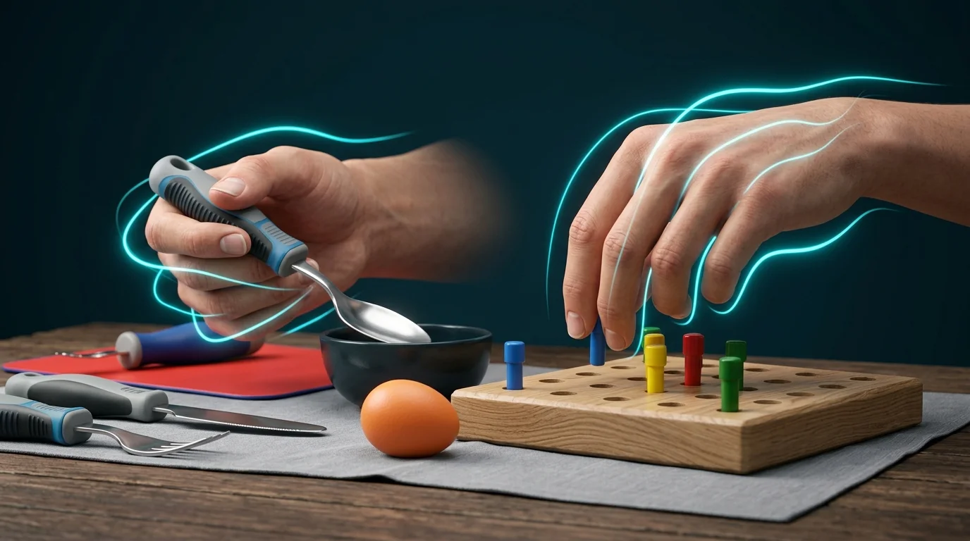 Ergoterapi (İş ve Uğraşı Terapisi - OT) anatomisi ve 3D fizyoterapi biyomekaniği
