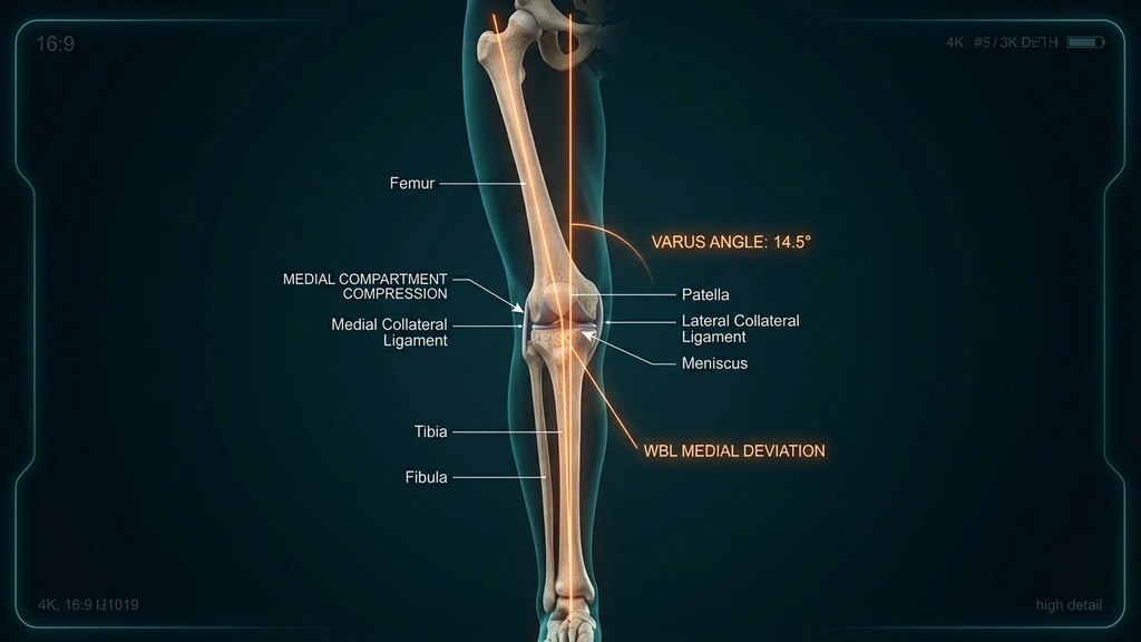 Genu Valgum (Çarpık Diz) anatomisi ve 3D fizyoterapi biyomekaniği