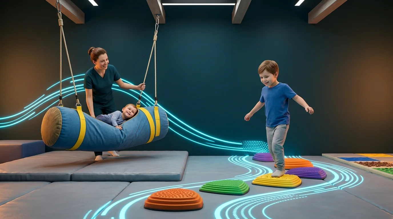 Otizm Spektrum Bozukluğu (OSB) anatomisi ve 3D fizyoterapi biyomekaniği