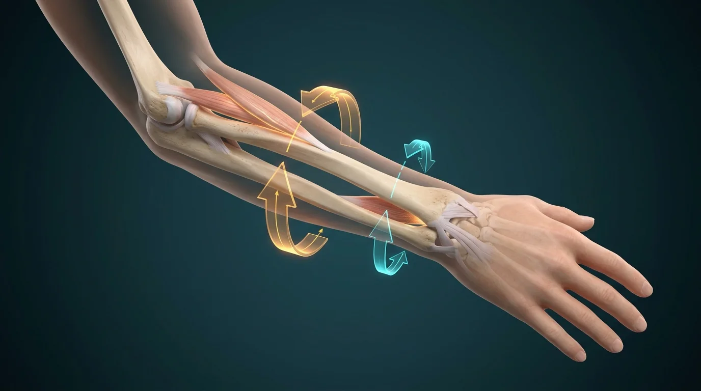 Pronasyon anatomisi ve 3D fizyoterapi biyomekaniği