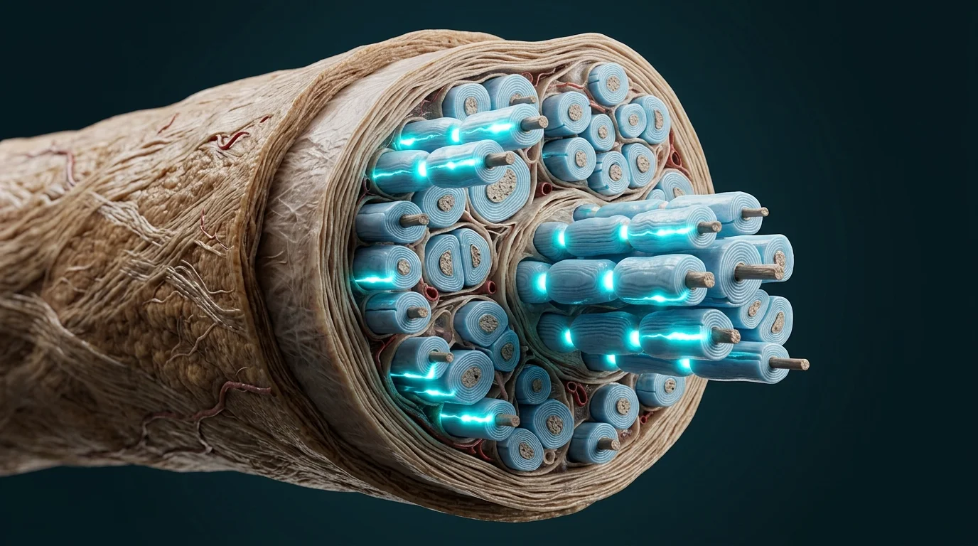 Sinir (Periferik Sinir Lifi) anatomisi ve 3D fizyoterapi biyomekaniği