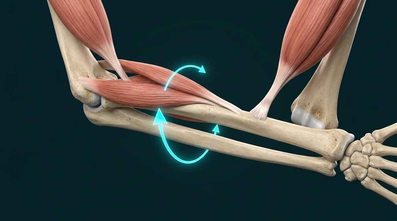 Supinasyon anatomisi ve 3D fizyoterapi biyomekaniği