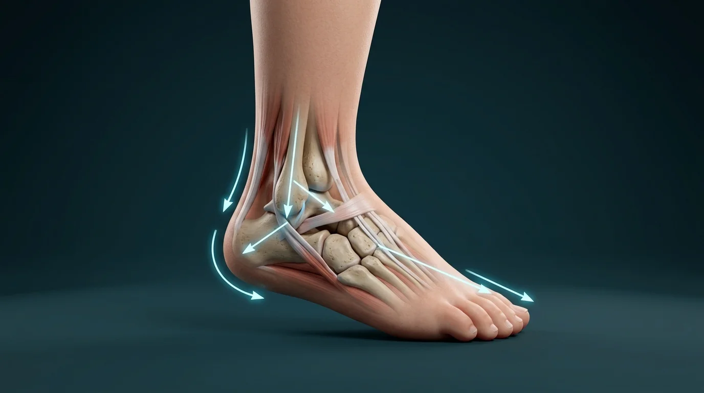Talipes Equinovarus (Çarpık Ayak / PEV) anatomisi ve 3D fizyoterapi biyomekaniği
