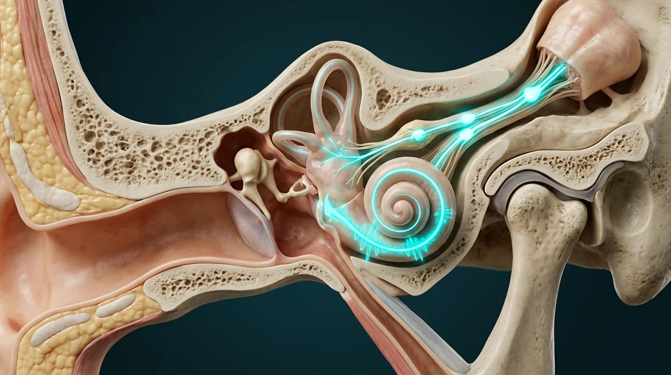 Tinnitus (Kulak Çınlaması) anatomisi ve 3D fizyoterapi biyomekaniği